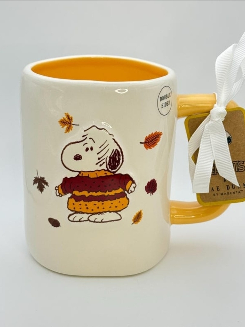Rae Dunn Snoopy Fall Ceramic Mug